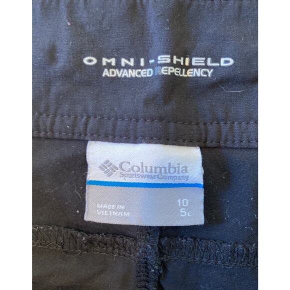 Columbia Omni Shield Athletic Shorts Size 10 Women’s Black - Picture 3 of 8